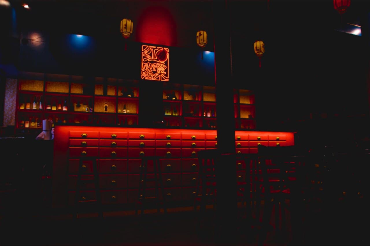 Red poppy, Bar à cocktail